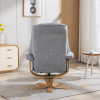 Sardinia Recliner Chair & Footstool in Chacha Dove
